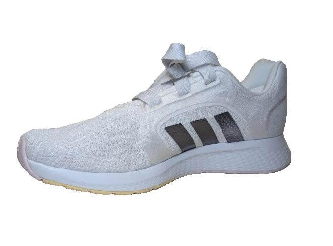 Pre-Owned adidas Women's Edge Lux 5 Sneaker, White/Coffee Metallic/Almost Yellow, 9.5