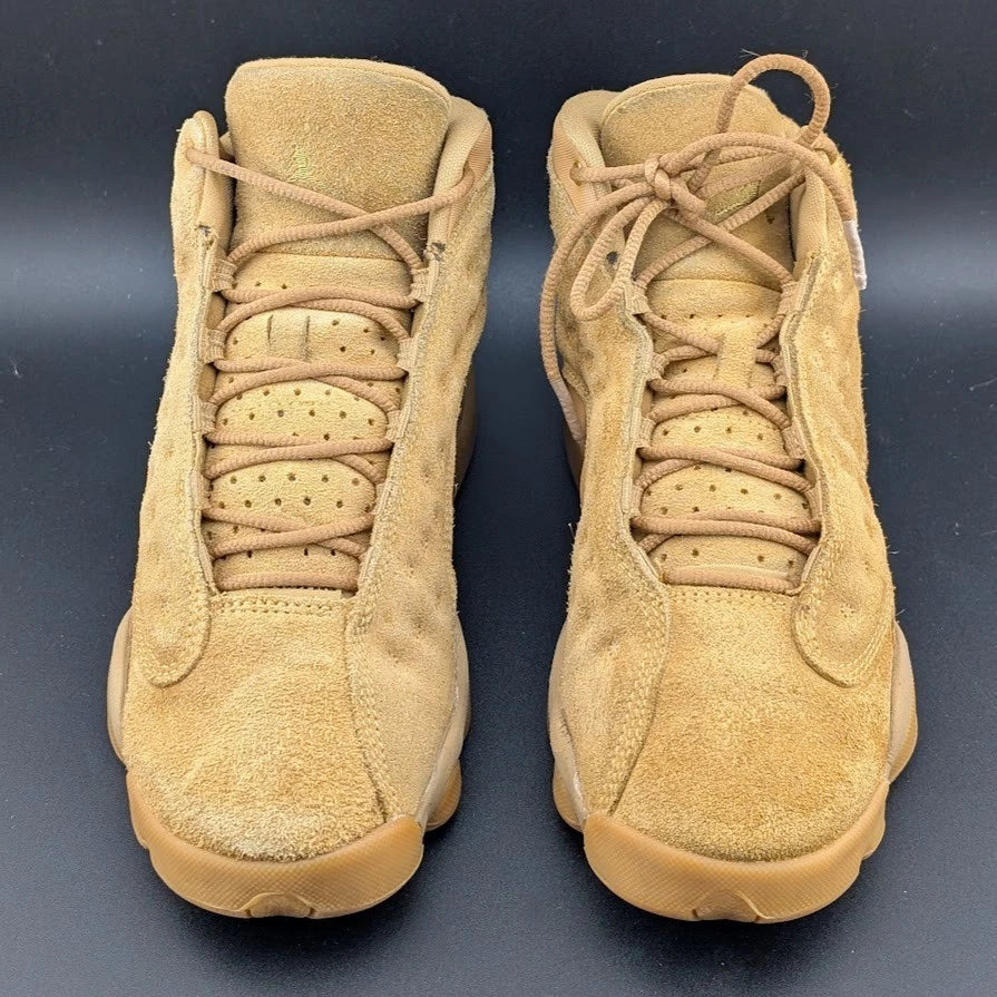 Kids Size 5.5Y - Air Jordan 13 Retro Wheat 2017 (GS) Women's Size 7 SoleComfort.shoes