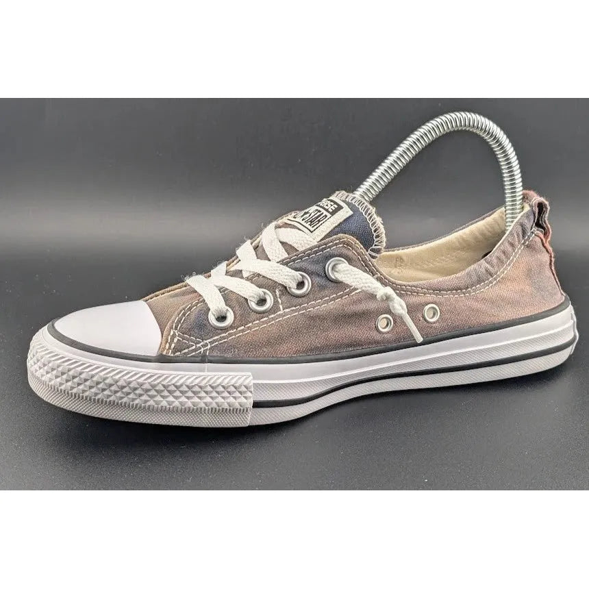 Converse Womens Size 8 CTAS Shoreline Slip On Sneaker Bleached Smoke Grey Shoe SoleComfort.shoes