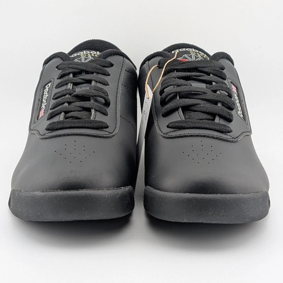 Reebok Women's Size 8 Classic Princess Aerobic Training Sneakers Black 100000120 SoleComfort.shoes