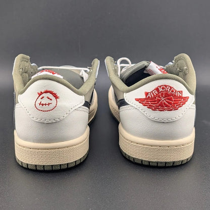 🔥Nike Air Jordan 1 Low OG SP Travis Scott Med Olive PS Size 2.5Y DO5442-200🔥 SoleComfort.shoes