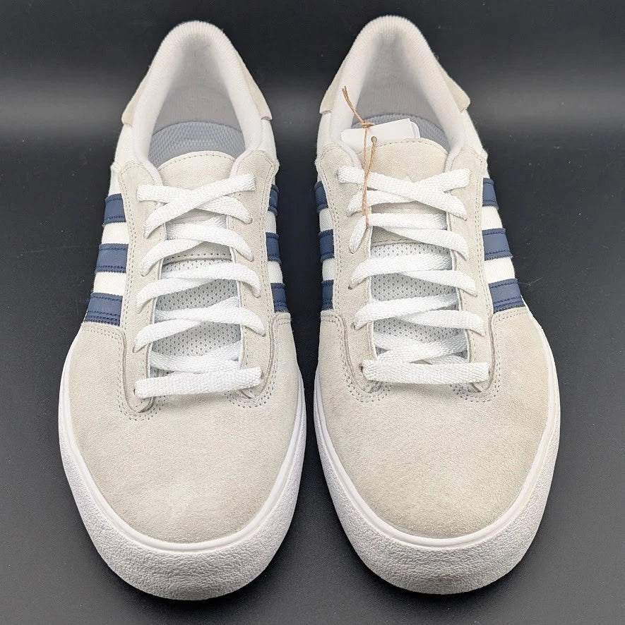 adidas Matchbreak Super Men's 10.5 White/Gry/Navy EG2740 Skateboarding Shoes SoleComfort.shoes