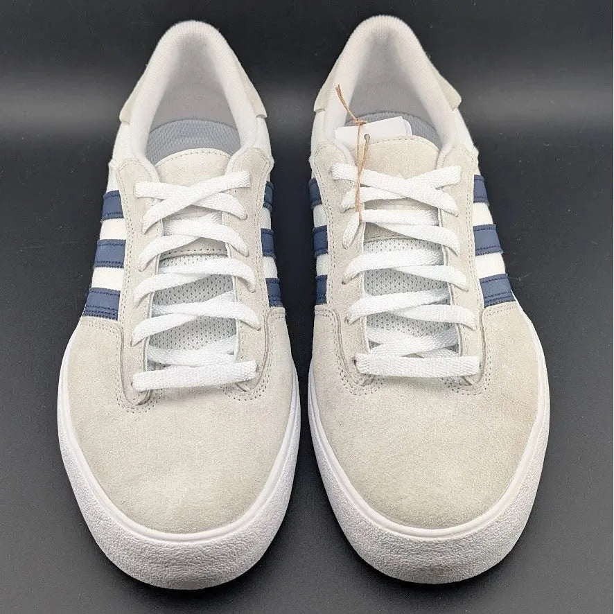 adidas Matchbreak Super Men's 10.5 White/Gry/Navy EG2740 Skateboarding Shoes SoleComfort.shoes
