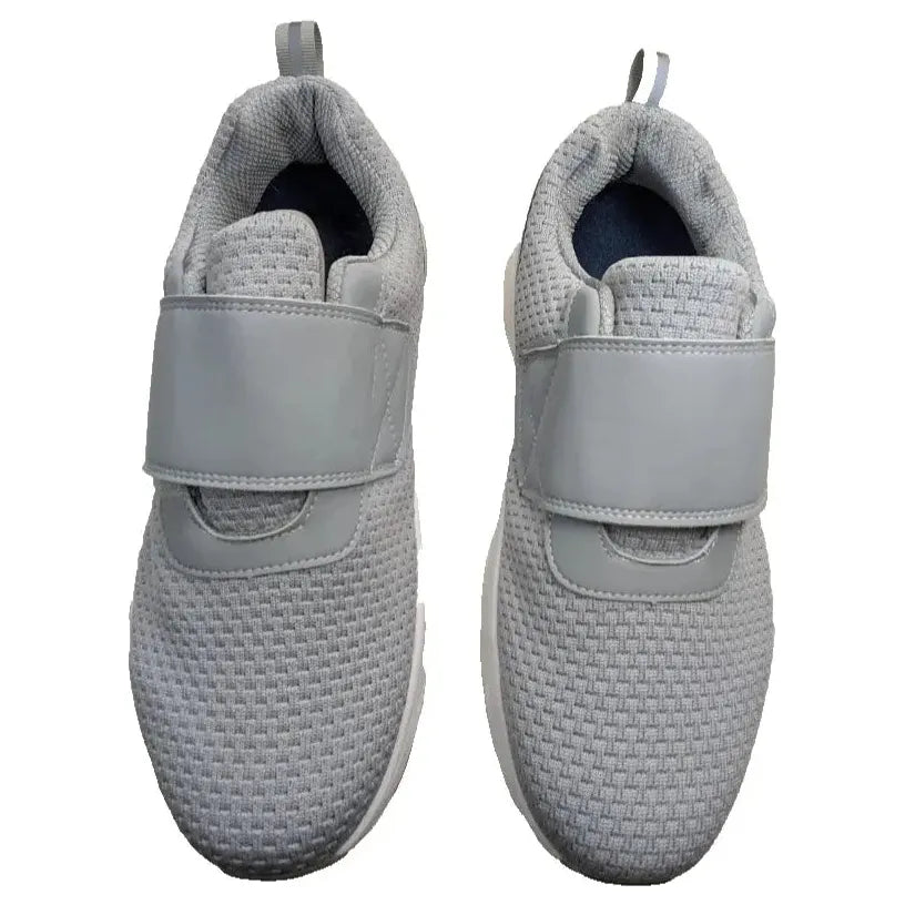 Ortho+rest Women Diabetic Shoes with Adjustable Closure 11 Wide, Light Grey Ortho+rest