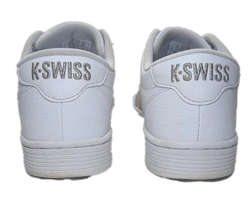 Pre-Owned K-Swiss Women's Court Pro II CMF White Rainbow Athletic Sneakers Womens Size 9.5