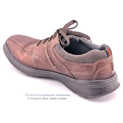 Men's Clarks Cotrell Walk Oxford, Tobacco Brown, Size 9.5 M US - SoleComfort.shoes