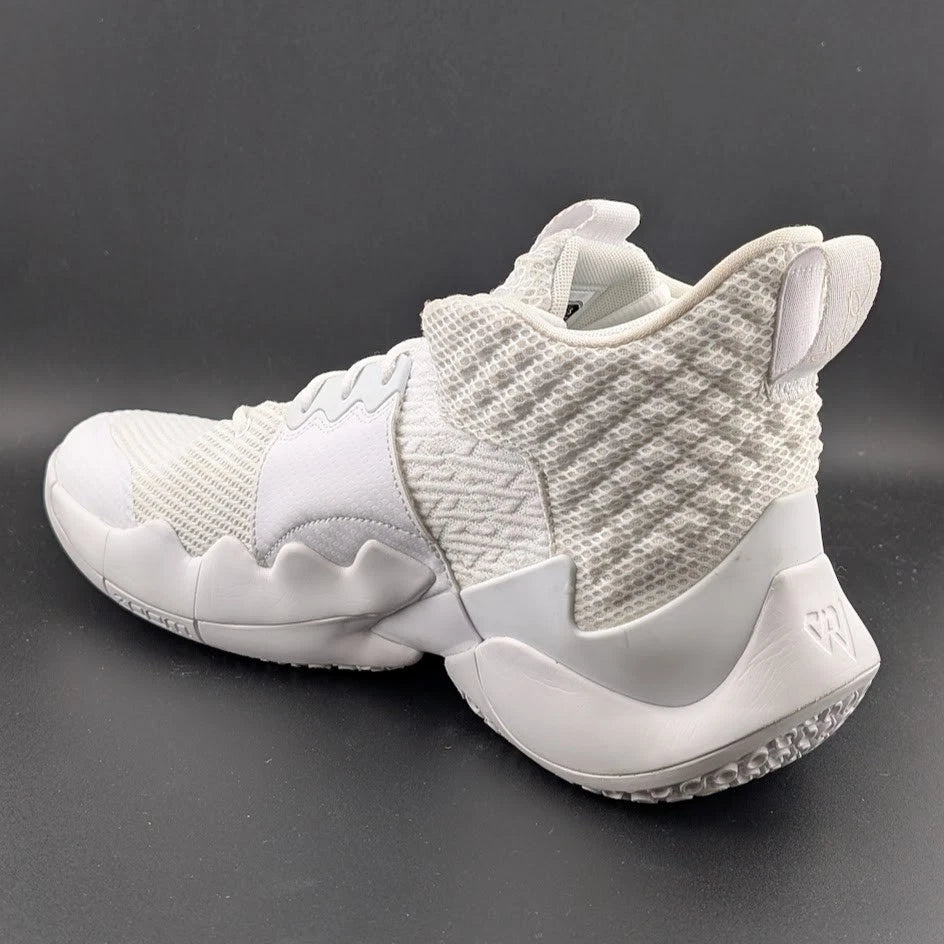 Jordan Men's Size 11 Why Not Zer0.2 Triple White AO6219-101 Nike