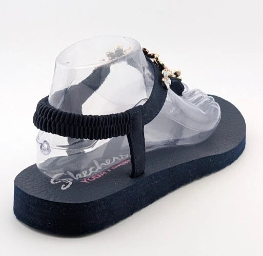 LOT of 2*NEW Skechers Womens Yoga Foam Brown Flip Flop & Blue Cali Sandal Size 9