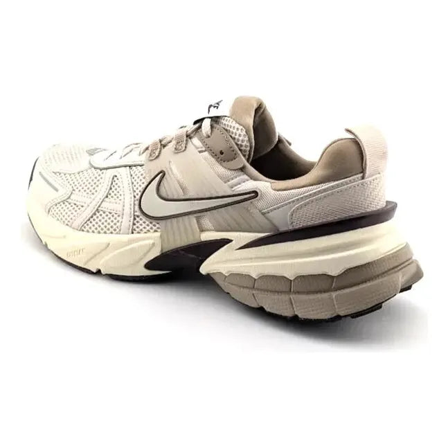 Nike Womens Size 9.5 V2K Run Sneaker Custom Color Ivory /Tan Casual Shoes IB1980 Nike