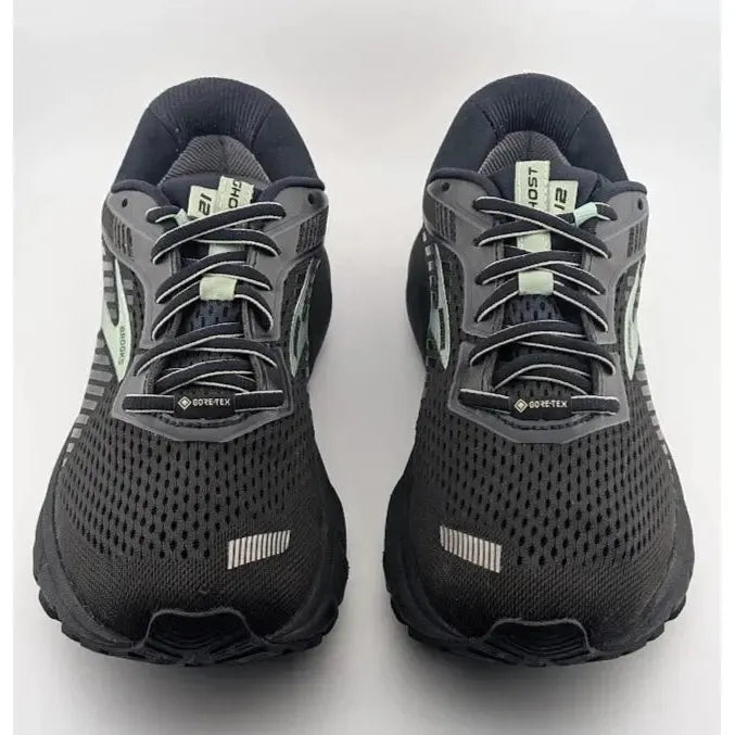 Pre-owned Brooks Women's Ghost 12 GTX Black Running Shoes Sneakers Size 7.5 B 1202991B010 Brooks