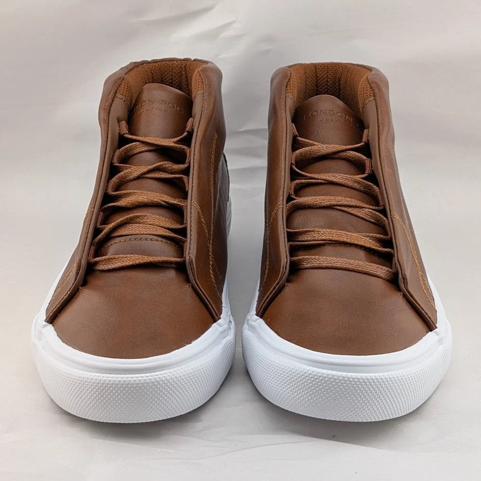 London Fog Boots, Men's Size 9 or 9.5 Dorance, Cognac SoleComfort.shoes