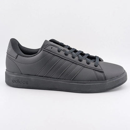 Adidas Men's Grand Court 2.0 Casual Sneakers Black/Black GW9198 Multiple Sizes SoleComfort.shoes