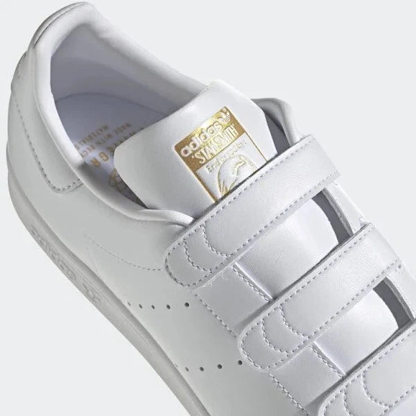 Adidas Originals Stan Smith CF White Gold 3 Strap Men’s 13 Casual Shoes fx5508