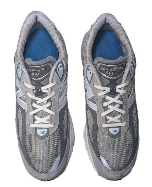 New Balance Men's 990v6 Made in USA Athletic Shoes Sneakers M990GL6 - Grey/White