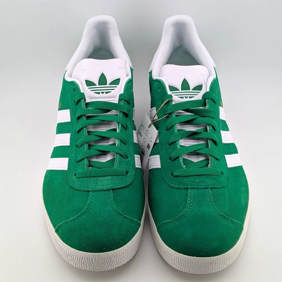 adidas Gazelle Original Men's Size 12 Shoes Green/Cloud White Sneakers IG2092 SoleComfort.shoes