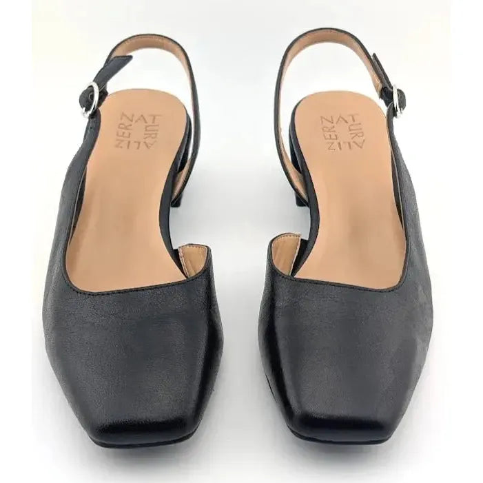 Naturalizer Size: 8.5 Jayla Low Heel Slingback Dress Shoes New Black 18960L3001 Naturalizer