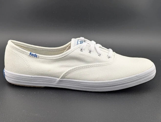 Keds Women's Champion Originals Lace Up, Ivory, Size 8.5M WF34000