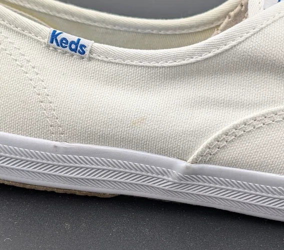 Keds Women's Champion Originals Lace Up, Ivory, Size 8.5M WF34000