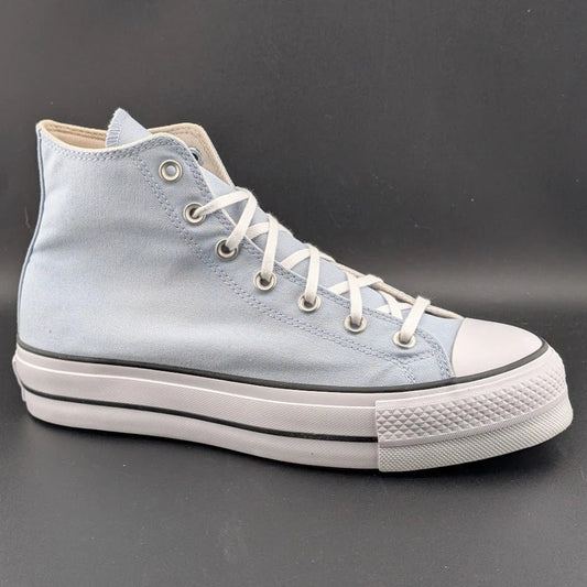 All Star Converse CTAS Lift HI Blue Platform Shoe Sneakers Women's Size 9 or 10 Converse