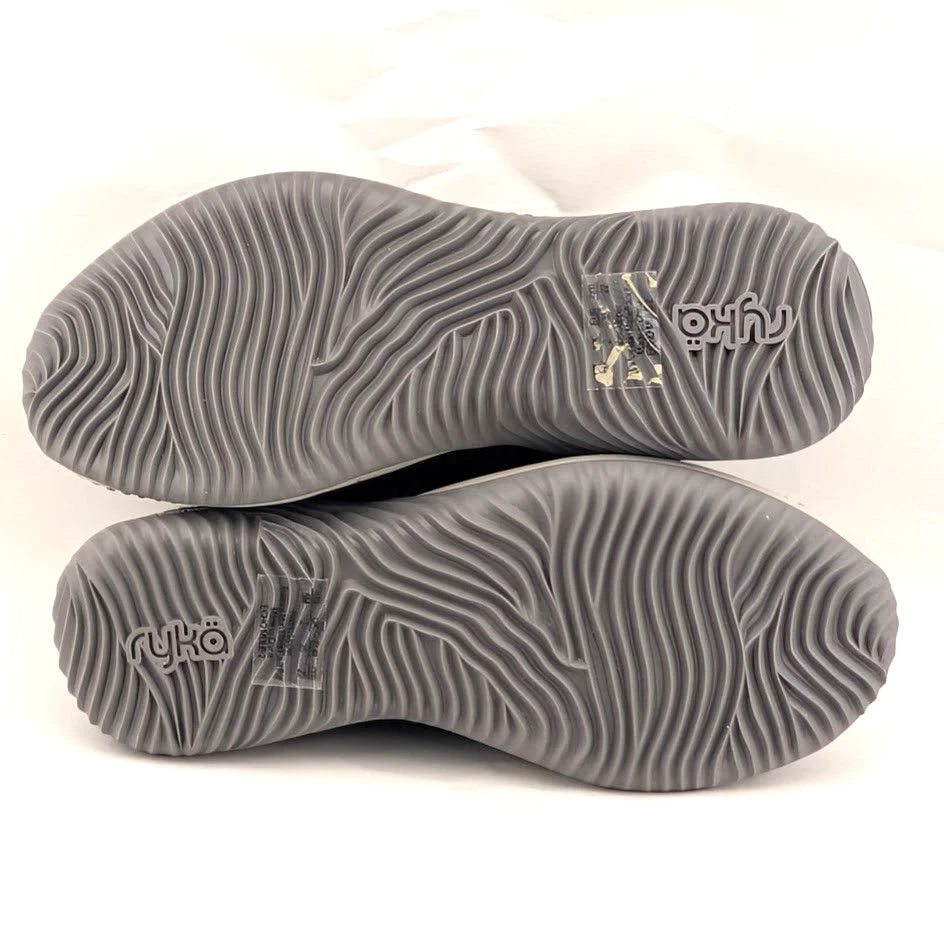 Ryka Echo Knit Mule 2 Women Shoes -Size 5M- Indoor/Outdoor Black A457368 SoleComfort.shoes