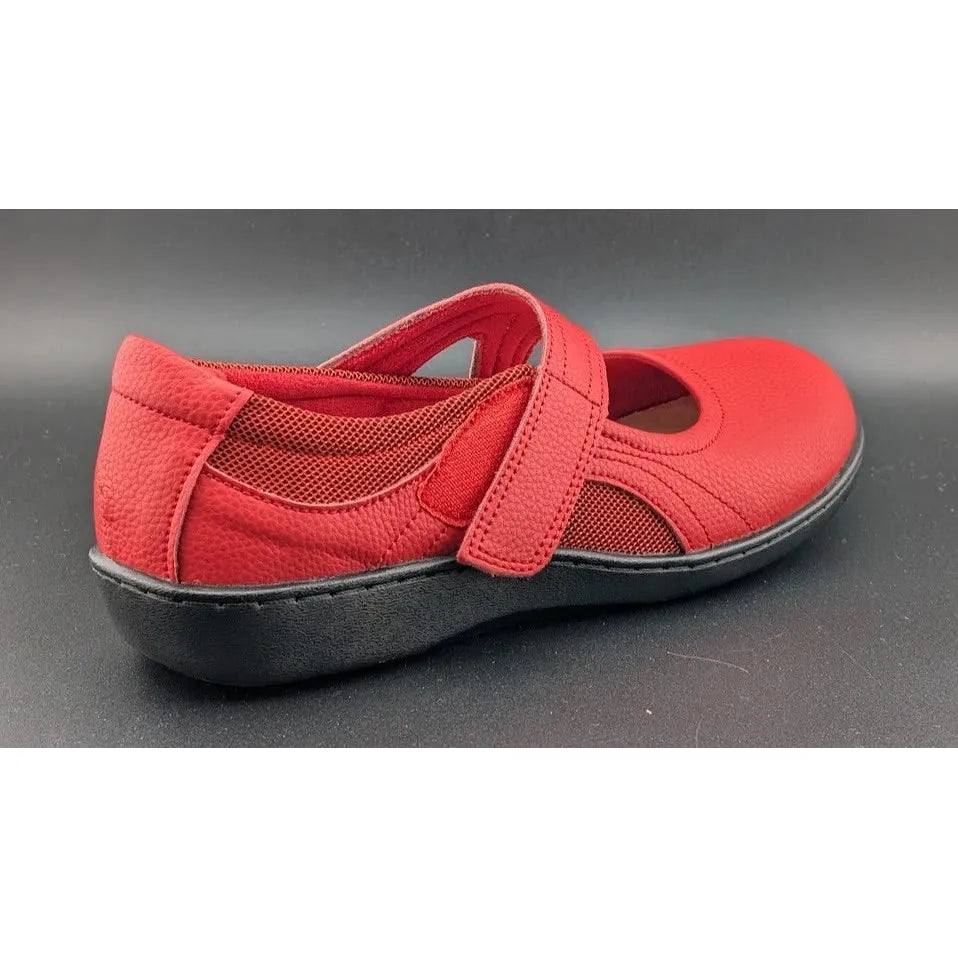 Oviaric Flats Mary Jane Dress Shoes Loafers Women’s 8 M Red Hook & Loop Closure SoleComfort.shoes