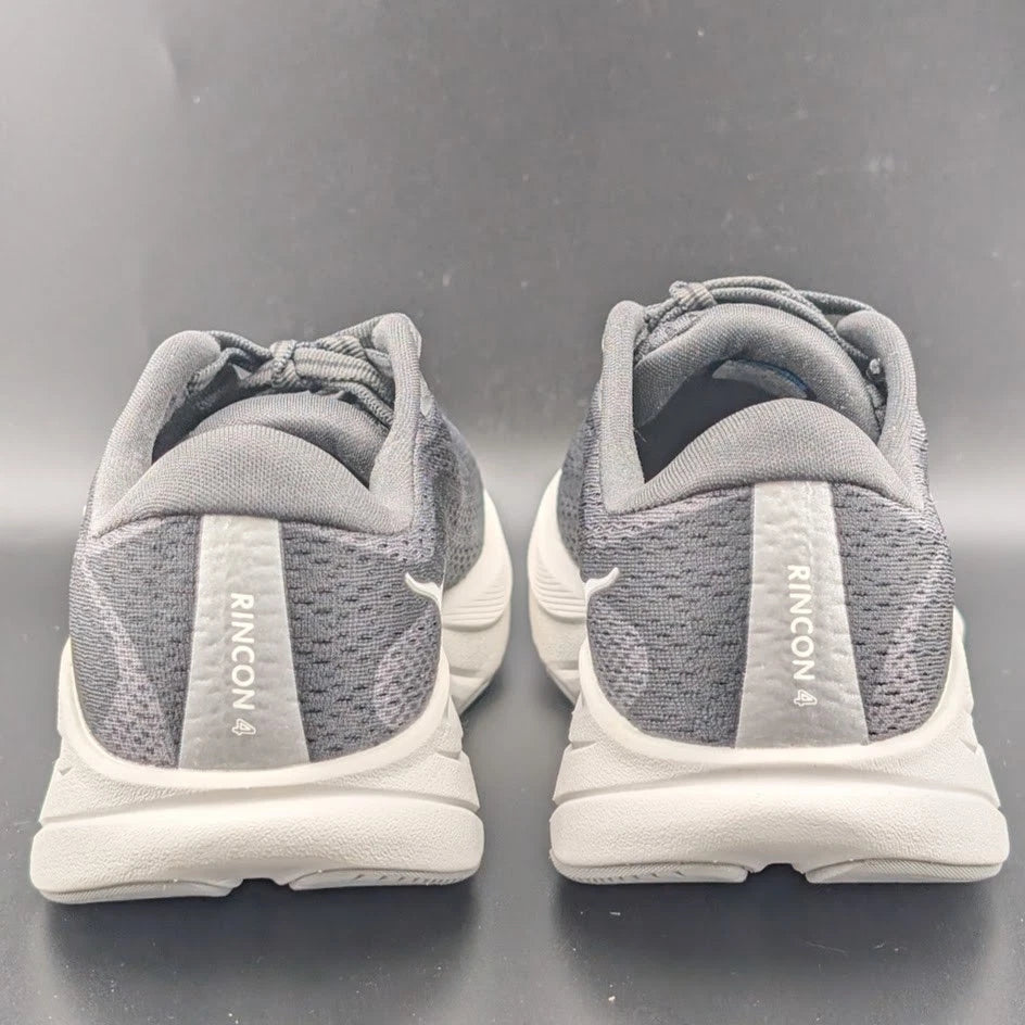 Hoka Rincon 4 Kids Sizes 4Y or 6.5Y / Women's Sizes 5.5M or 8M STK 1168874 Black on White Hoka