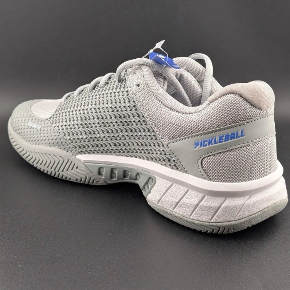 K-Swiss Express Light Pickleball Shoes Gray/White Women's Sz 9.5 SoleComfort.shoes
