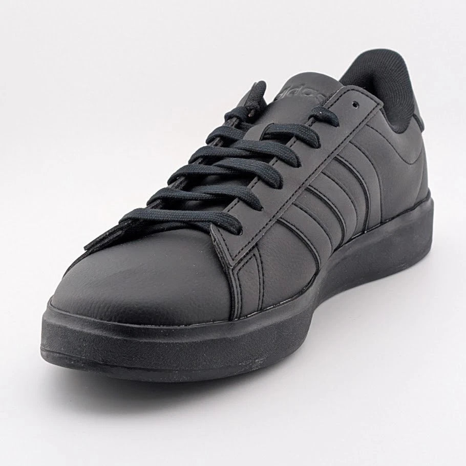 Adidas Men's Grand Court 2.0 Casual Sneakers Black/Black GW9198 Multiple Sizes SoleComfort.shoes