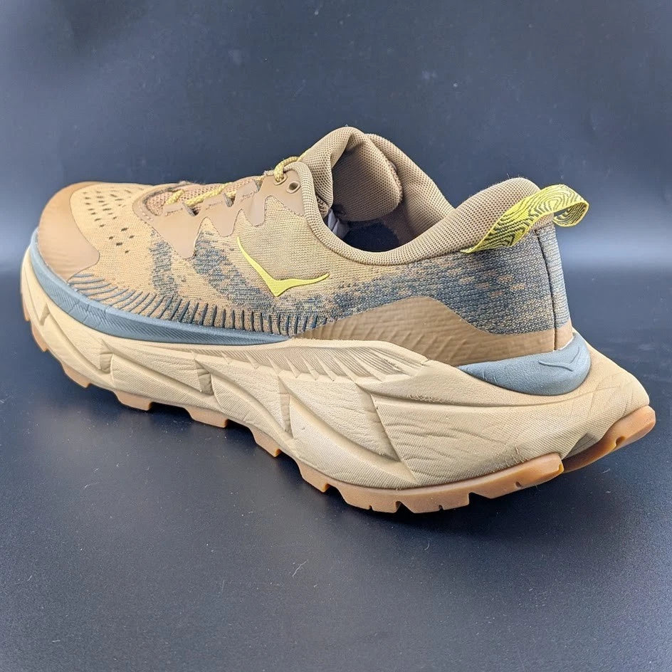 HOKA Skyline Float X Brown Pollen Hiking Shoes 114160-FLX Mens Size 11.5 Hoka