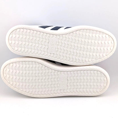 Men's adidas Barreda Size 10.5 - White Shadow Navy Scarlet SoleComfort.shoes