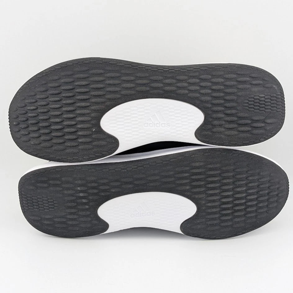 adidas Cloudfoam Pure SPW Sneaker Shoes 9.5 Core Black Pulse Lime IG3150 SoleComfort.shoes