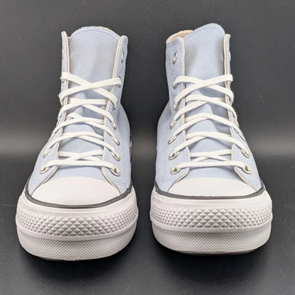 All Star Converse CTAS Lift HI Blue Platform Shoe Sneakers Women's Size 9 or 10 Converse