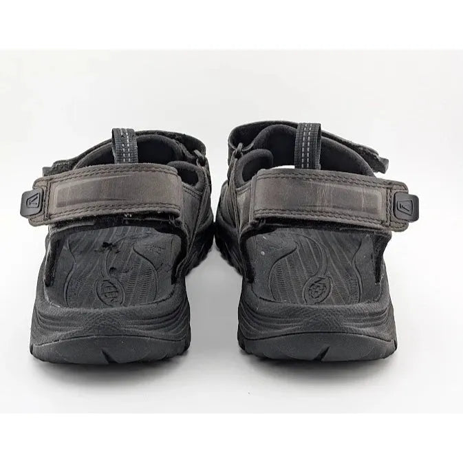 KEEN Men's Size 13 Targhee III Open Toe Sandal in Grey / Black (New w/ Defect) SoleComfort.shoes