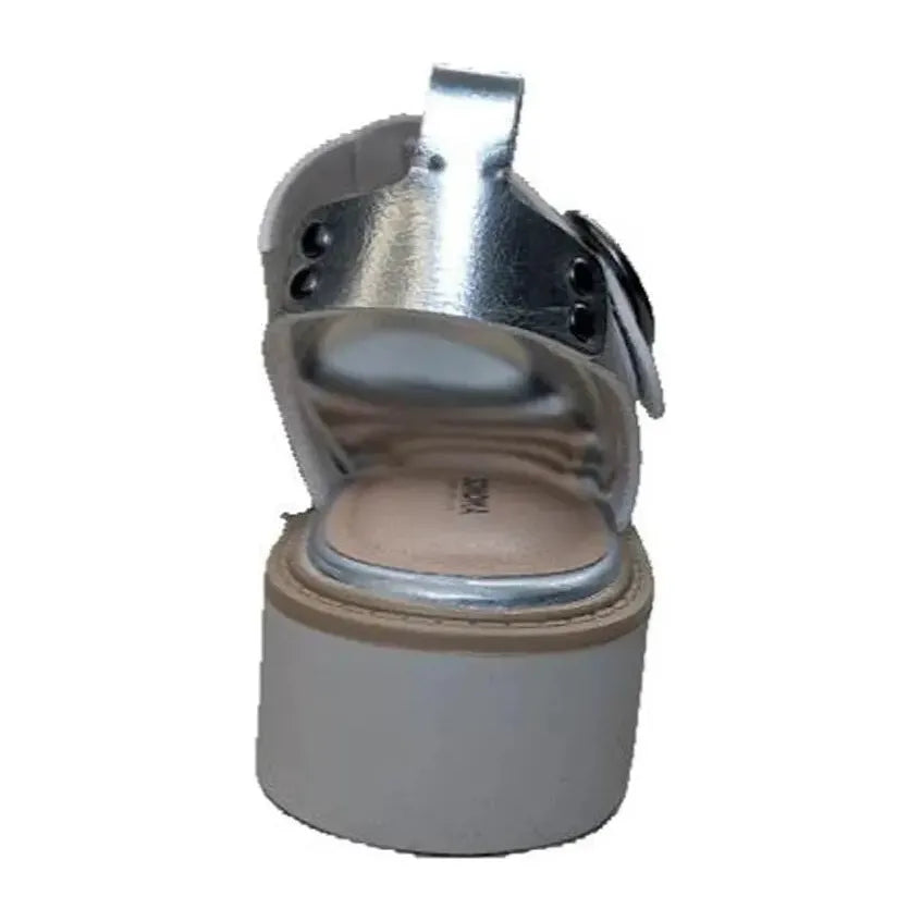 Sonoma Women's Naava Fisherman Sandals Silver w/ Buckle Boho New Shoe Sizes 5-9 Sonoma