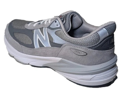 New Balance Men's 990v6 Made in USA Athletic Shoes Sneakers M990GL6 - Grey/White