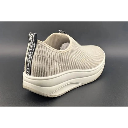 STQ Lightweight Breathable Sneakers Walking Women Shoes Size 7.5 Roller Bottom SoleComfort.shoes