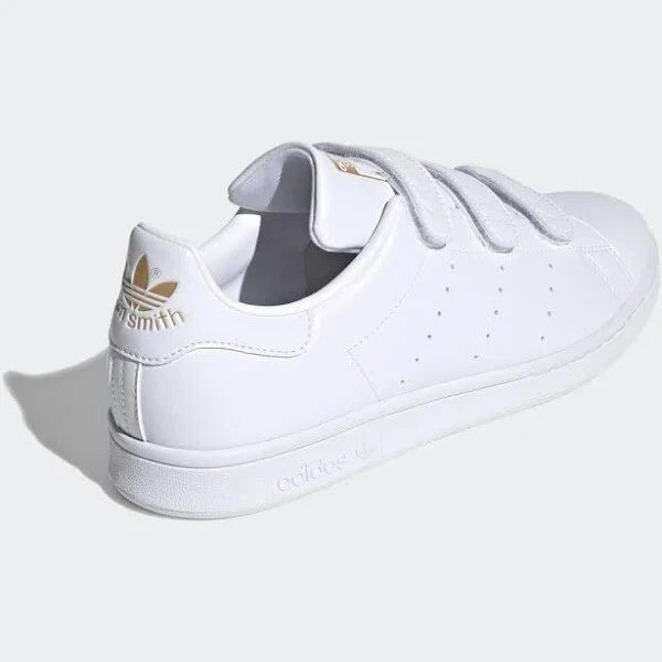 Adidas Originals Stan Smith CF White Gold 3 Strap Men’s 13 Casual Shoes fx5508