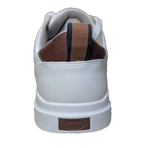 Dr. Scholl's Shoes Mens Catch Thrills White Casual and Fashion Sneakers 2269