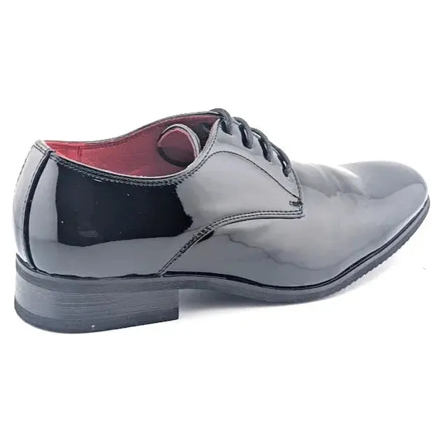 Bruno Marc Men Size 7 Ceremony Patent Leather Dress Shoes Classic Formal Oxford - SoleComfort.shoes
