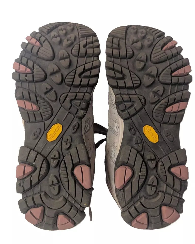 Pre-Owned Merrell Women's Moab 3 MID WP Boot Aluminum J036330 Size 11 (US) 42.5 (EU)