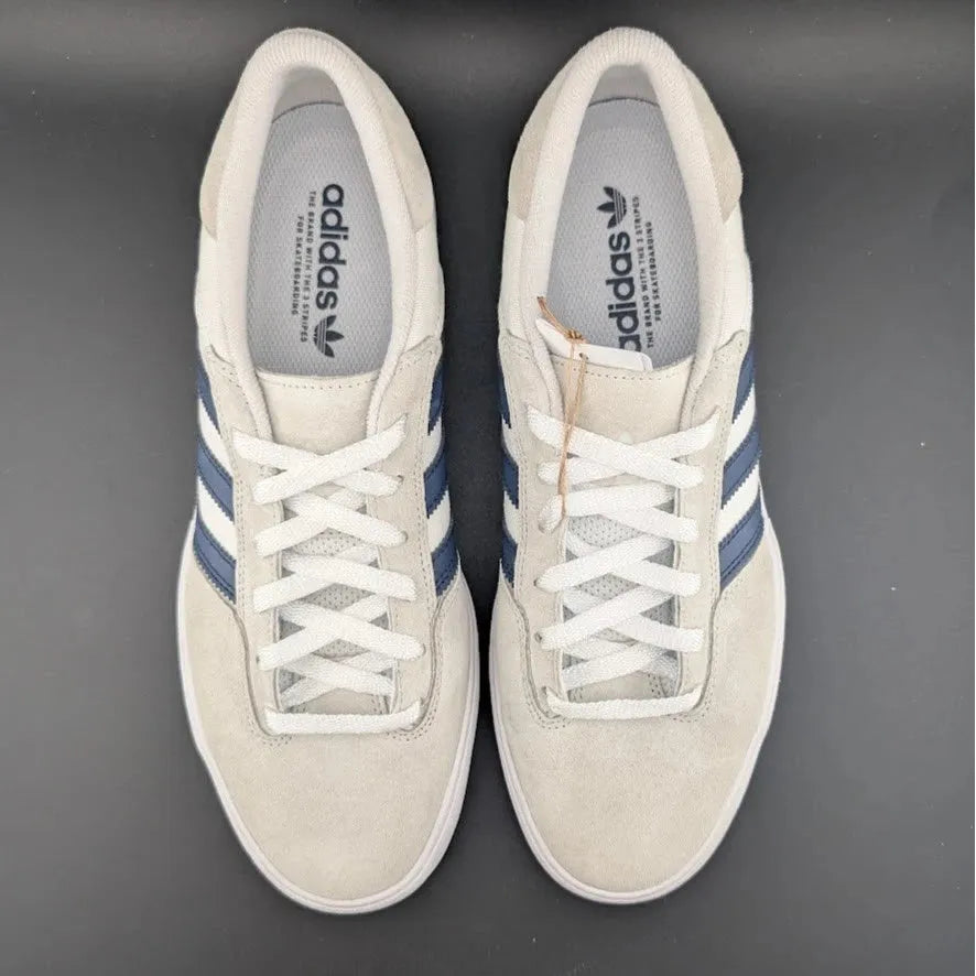 adidas Matchbreak Super Men's 10.5 White/Gry/Navy EG2740 Skateboarding Shoes SoleComfort.shoes