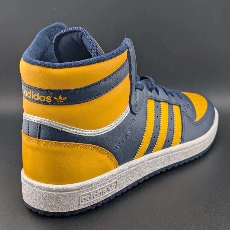 adidas Originals Top Ten Hi Blue Yellow U of Michigan FV4926 Shoe Size 11.5M SoleComfort.shoes