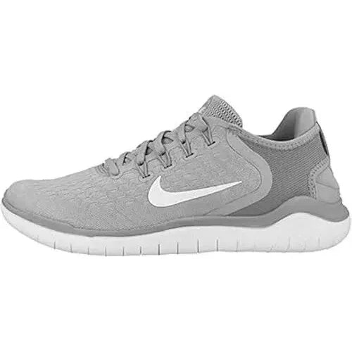 Womens Nike Size 7.5 Free Run RN 2018 Wolf Grey Black White 942837-003 Running - SoleComfort.shoes