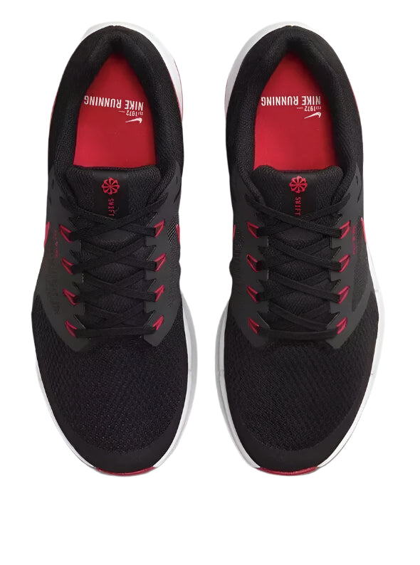 Nike Run Swift 3 Men's Road Running Shoes Black and Red Flywire Size 11.5