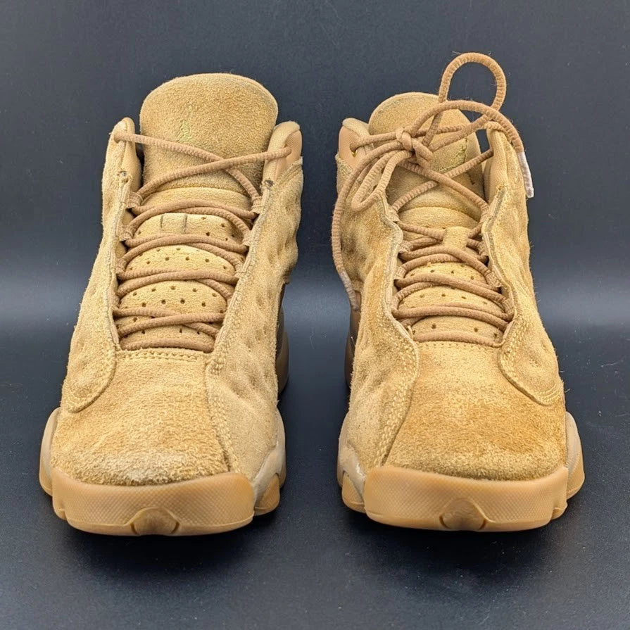 Kids Size 5.5Y - Air Jordan 13 Retro Wheat 2017 (GS) Women's Size 7 SoleComfort.shoes