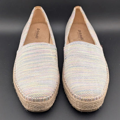 NEW Dr. Scholl's Size 8 Sunray Espadrille Slip On Jute Trimmed Sandal Sneaker SoleComfort.shoes