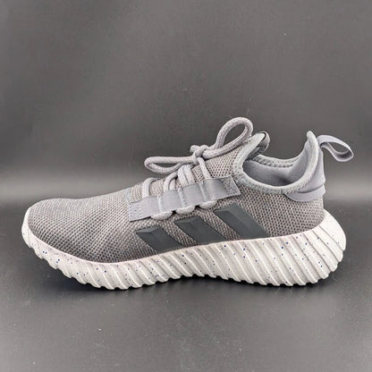 adidas Kaptir 3.0 Size 7.5 Wide Slip-on Running Sneaker Men's Shoes Gray Blue SoleComfort.shoes