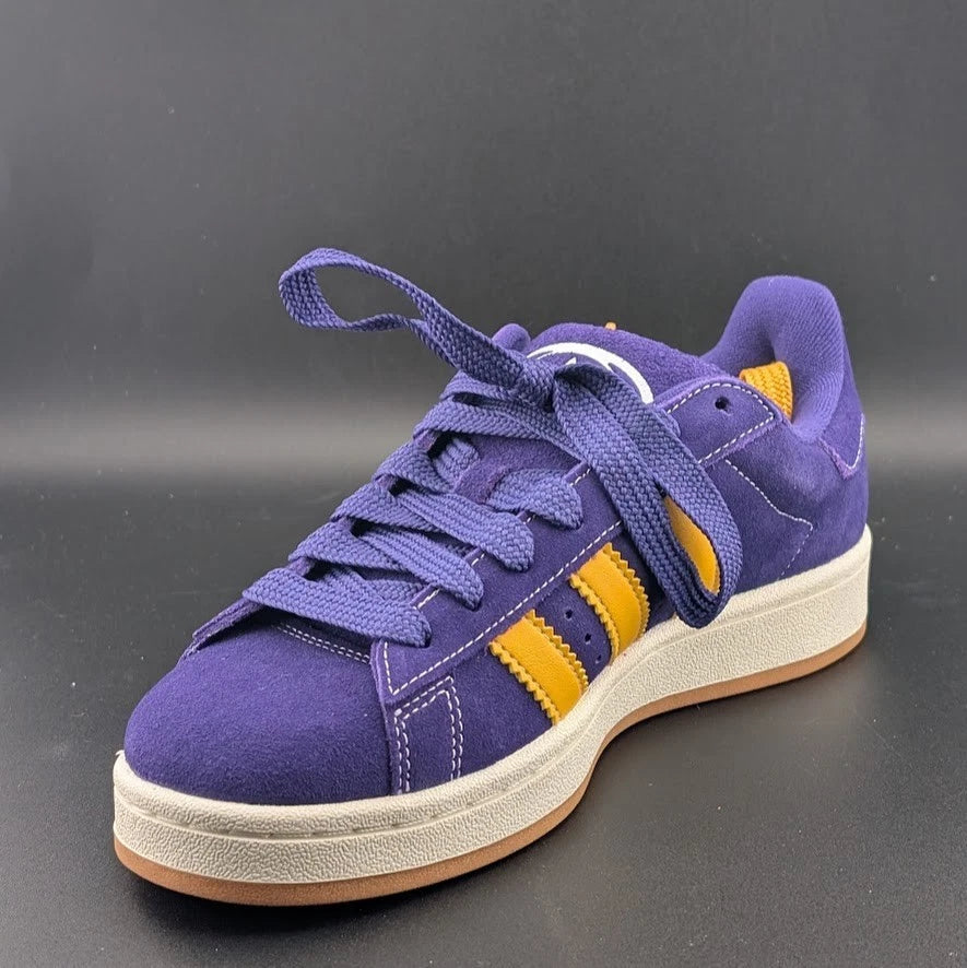 adidas Originals Campus 00s Collegiate Purple Gold JI0286 Kids 6 / Woman's 7.5 SoleComfort.shoes