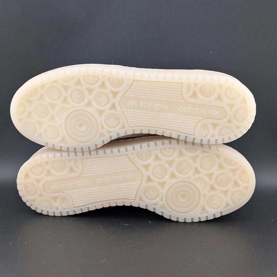 adidas Forum Bold Stripes Putty Mauve Cream White Women's Size 8.5 Sneaker SoleComfort.shoes