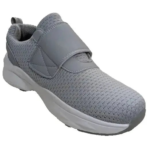 Ortho+rest Women Diabetic Shoes with Adjustable Closure 11 Wide, Light Grey Ortho+rest